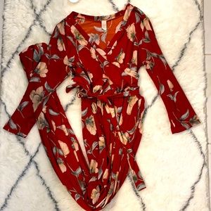 Floral Maternity maxi dress